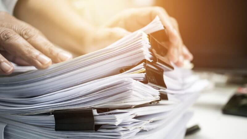 Предоставление нотариусу пакета документов
